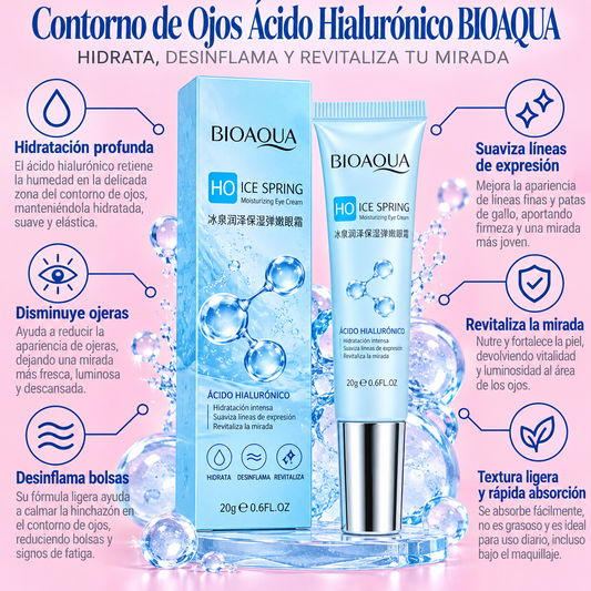 CONTORNO DE OJOS ACIDO HIALURONICO BIOAQUA