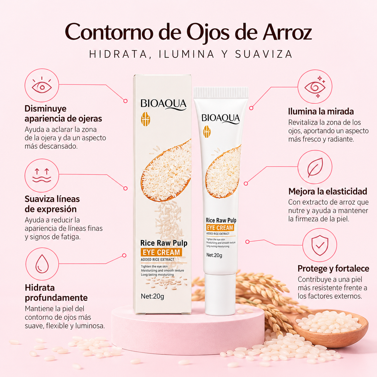 CONTORNO DE OJOS ARROZ