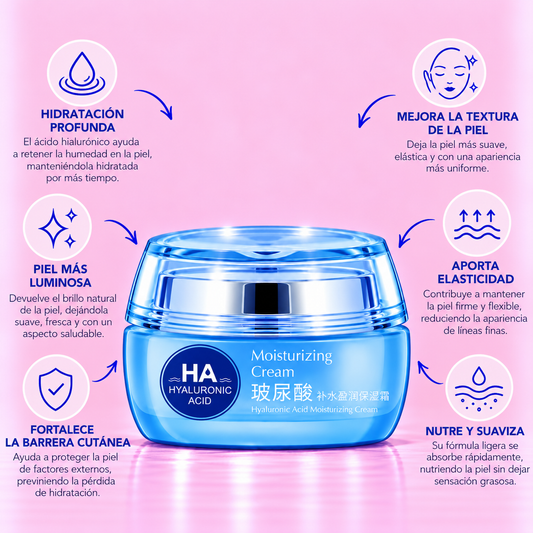 CREMA HIDRATANTE ACIDO HIALURONICO