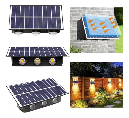 LAMPARA SOLAR RGBW EXTERIOR