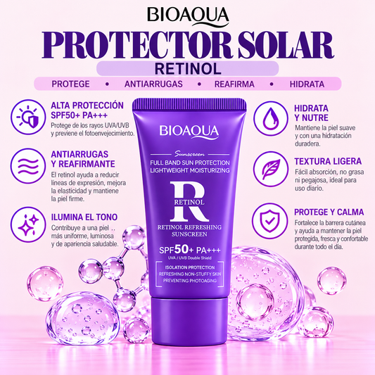PROTECTOR SOLAR BIOAQUA RETINOL