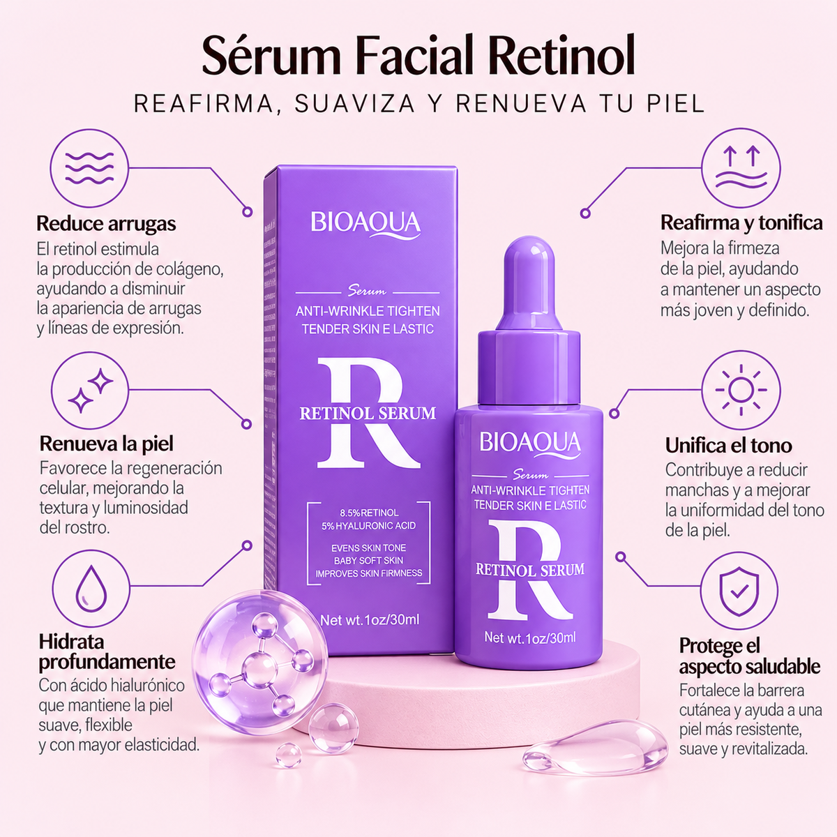 SUERO FACIAL RETINOL