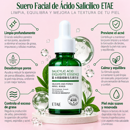 SUERO FACIAL ACIDO SALICILICO ETAE