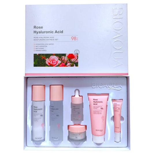 KIT DE LUJO DE ROSAS Y ACIDO H. BIOAQUA