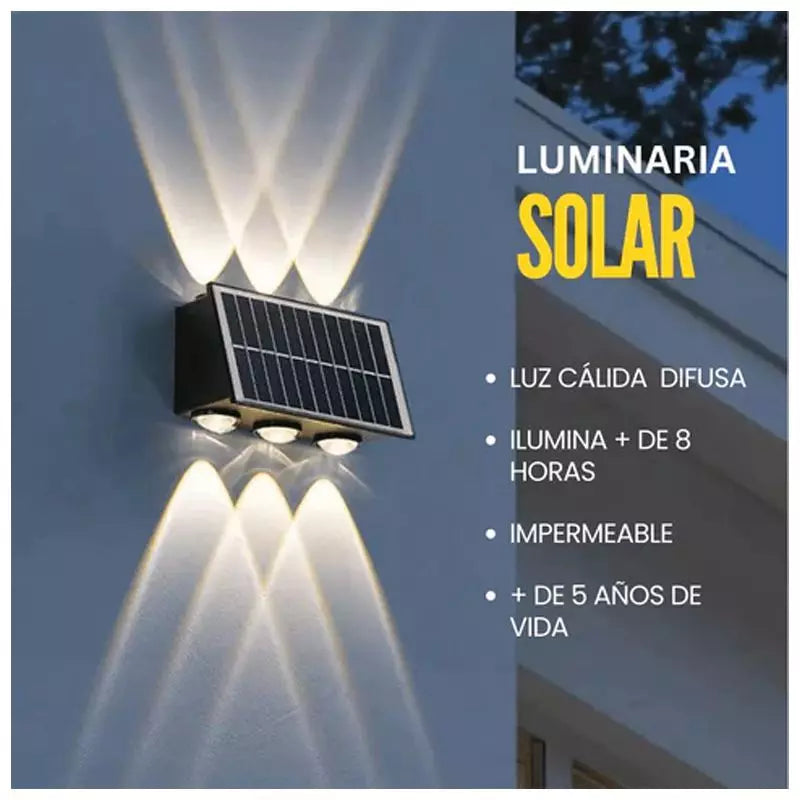 LAMPARA SOLAR RGBW EXTERIOR