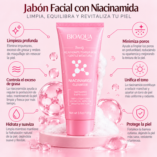 JABON FACIAL DE NIACINAMIDA