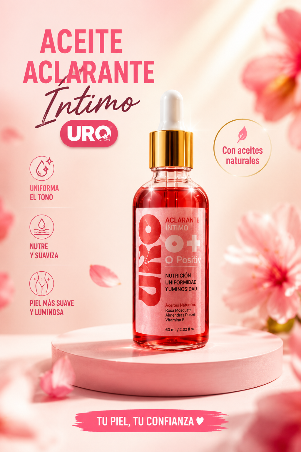 ACEITE CON PROBIÓTICOS URO