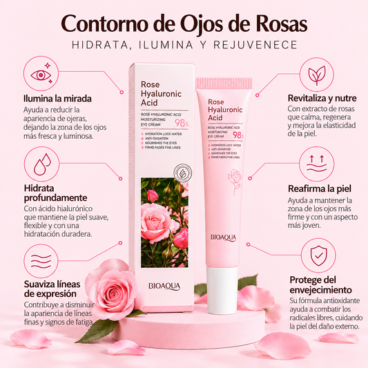 CONTORNO DE OJOS ROSAS