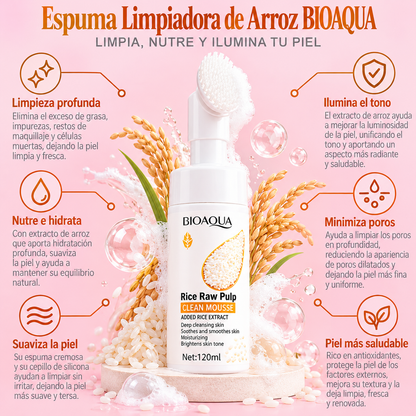 ESPUMA LIMPIADORA ARROZ BIOAQUA