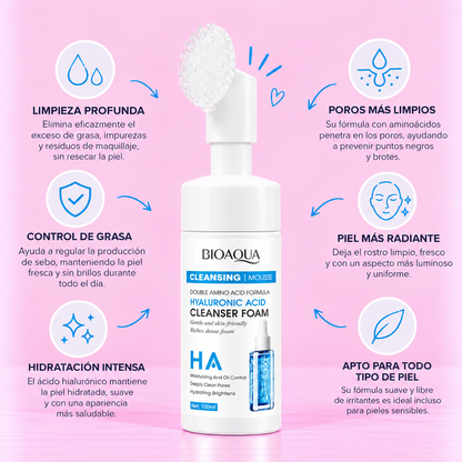 ESPUMA LIMPIADORA ACIDO HIALURONICO