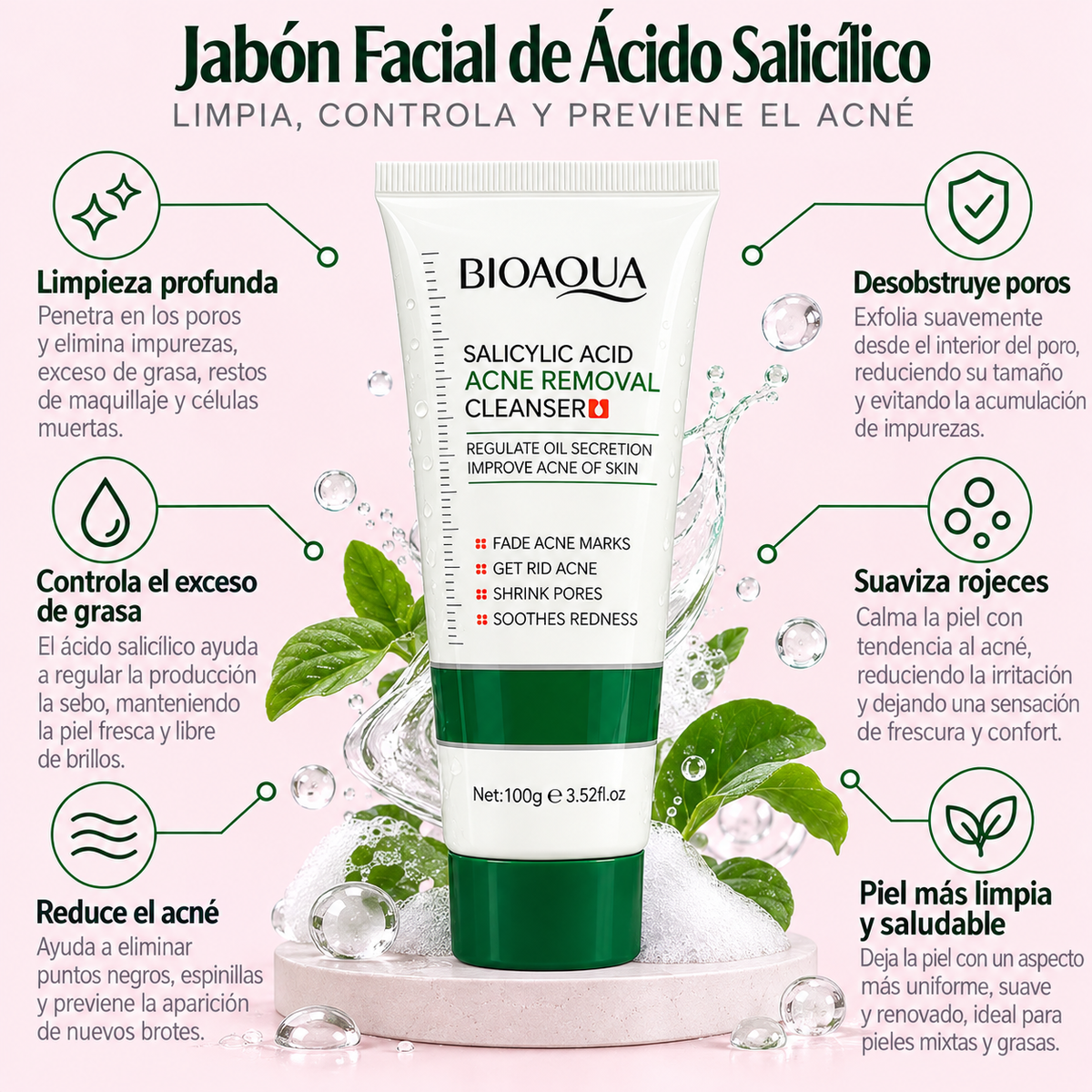JABON FACIAL ACIDO SALICILICO