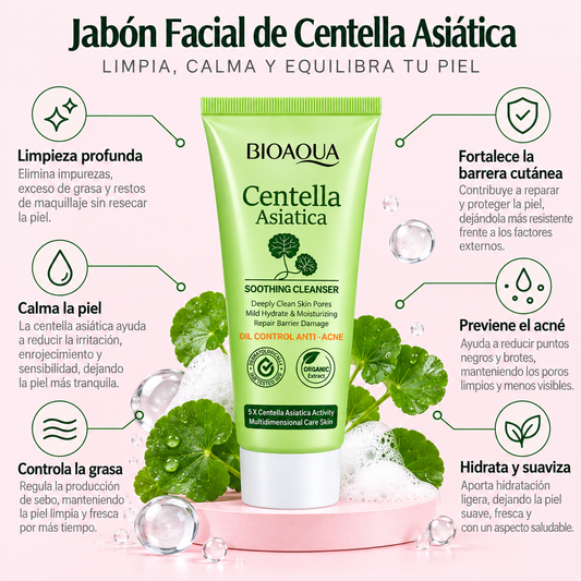 JABON FACIAL CENTELLA ASIATICA