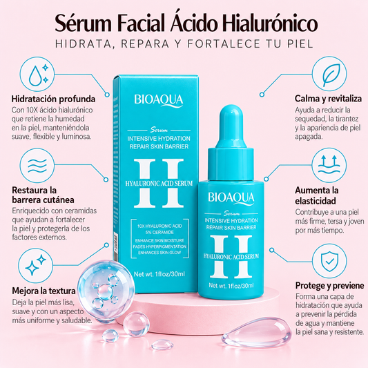SUERO FACIAL ACIDO HIALURONICO