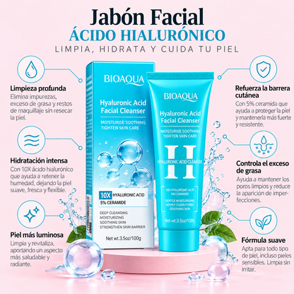 JABON FACIAL ACIDO HIALURONICO