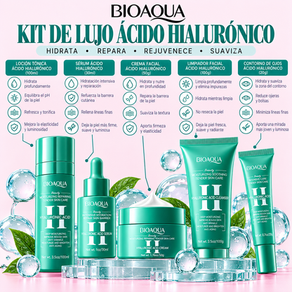 KIT DE LUJO  ACIDO HIALURONICO BIOAQUA