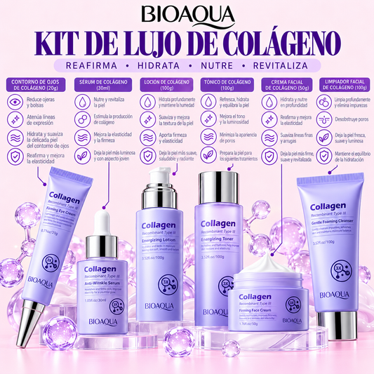 KIT COMPLETO DE COLAGENO BIOAQUA
