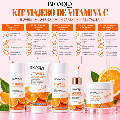 KIT VIAJERO VITAMINA C BIOAQUA