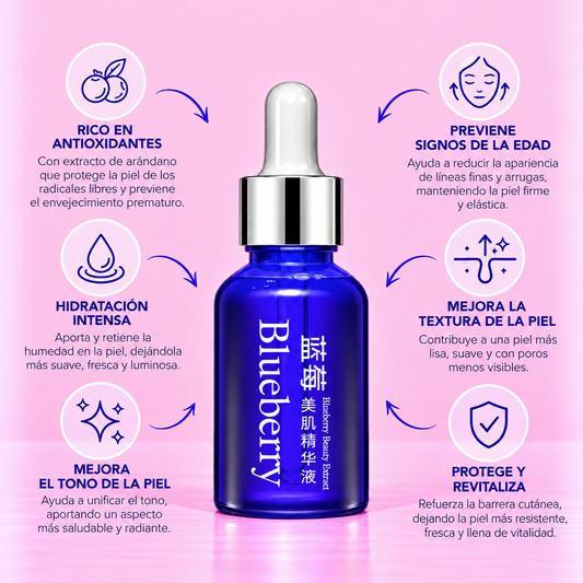 SUERO FACIAL DE ARANDANOS