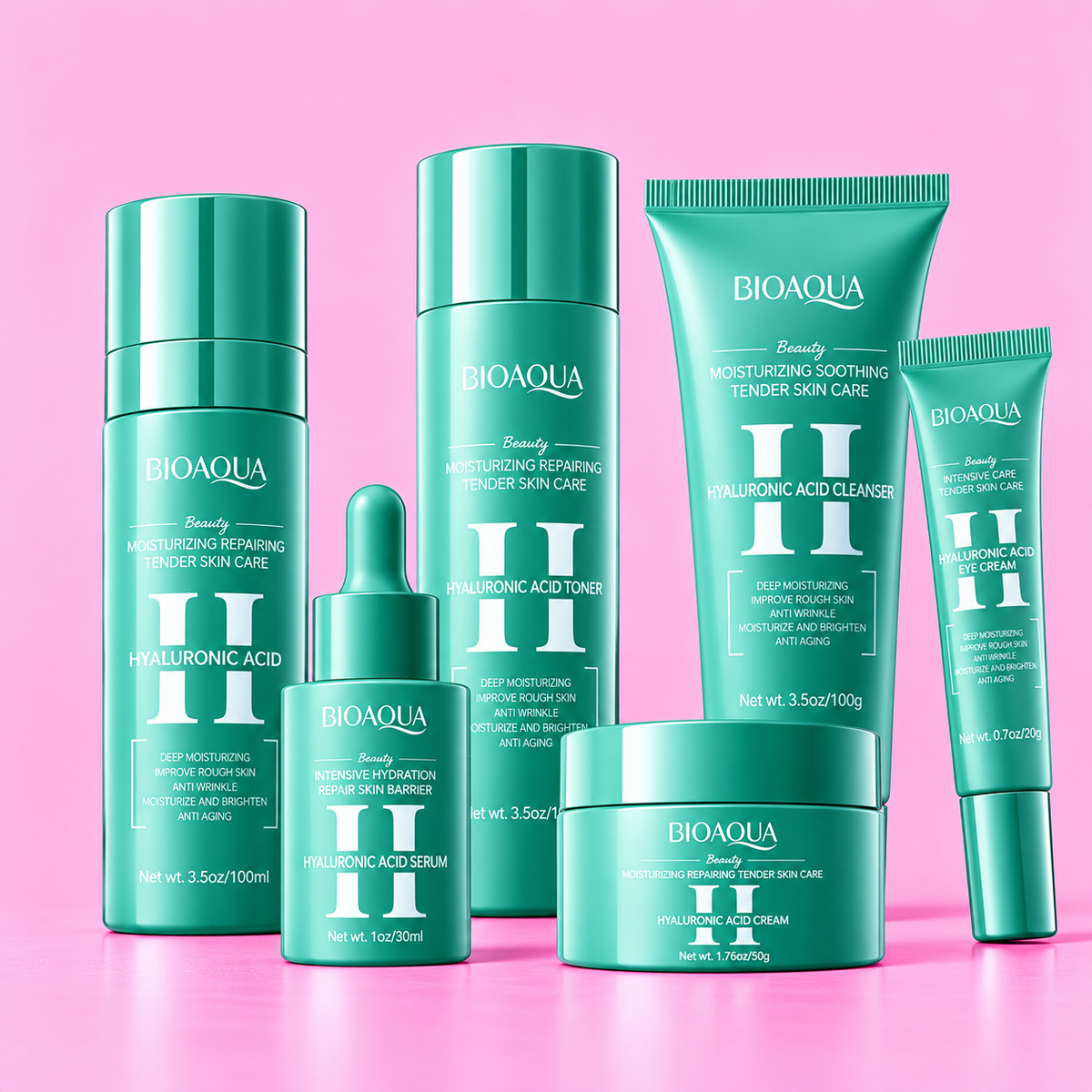 KIT DE LUJO  ACIDO HIALURONICO BIOAQUA