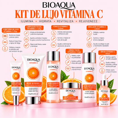 KIT DE LUJO VITAMINA C BIOAQUA