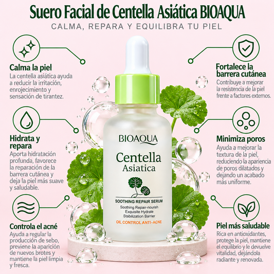 SUERO FACIAL CENTELLA ASIATICA BIOAQUA