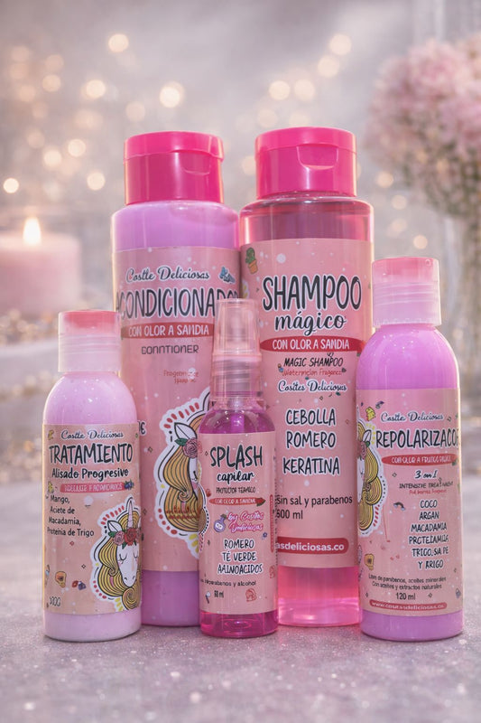 KIT CAPILAR UNICORNIO- NIÑAS